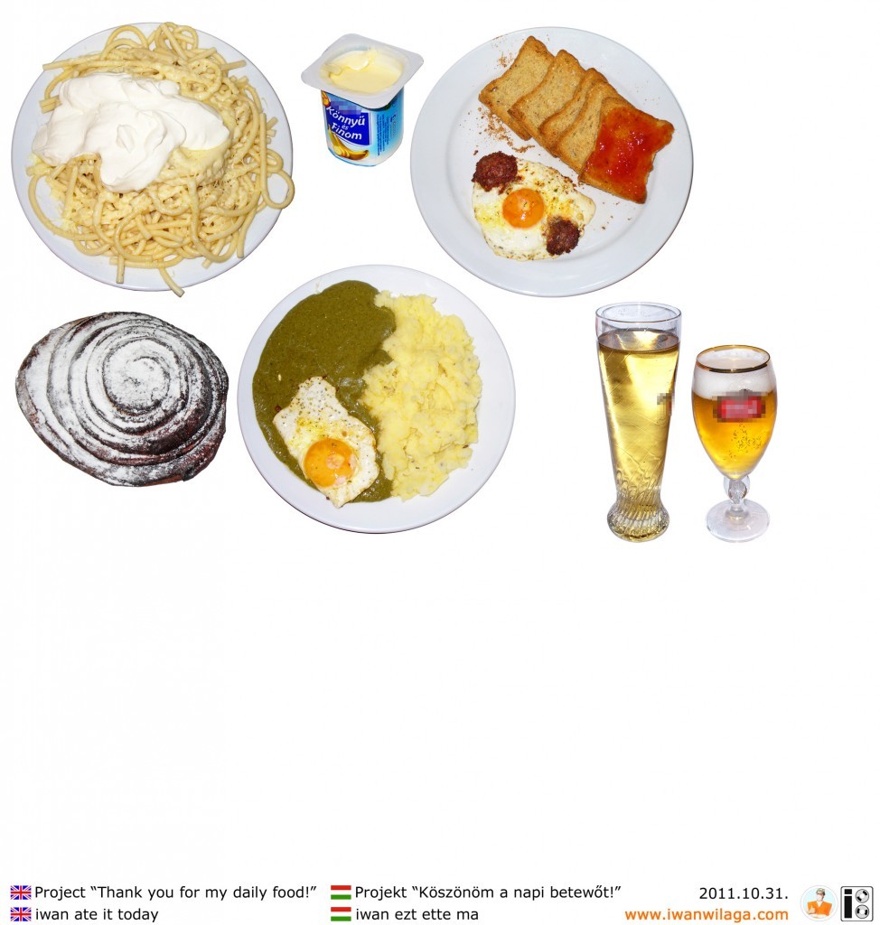 iwan’s daily food 2011-10-31