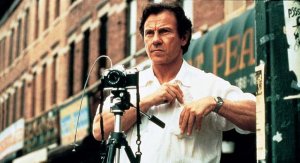 Auggie taking his photos in the movie Smoke 1995 Harvey Keitel