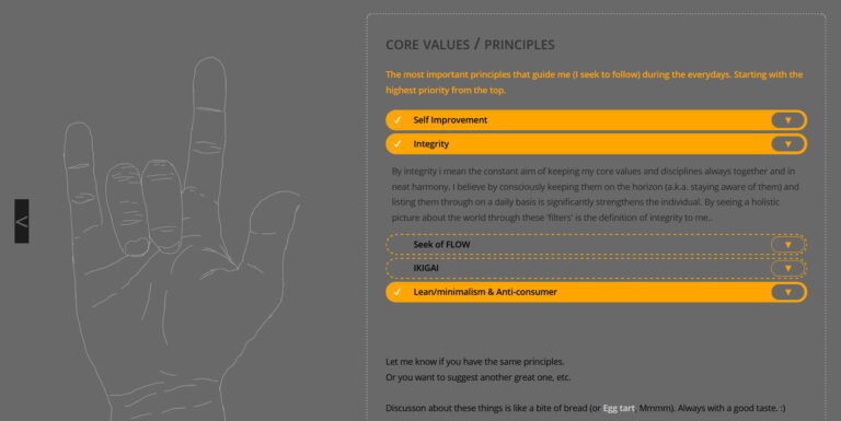 Cool design UI with infographics style on my personal website: iwanwilaga.com